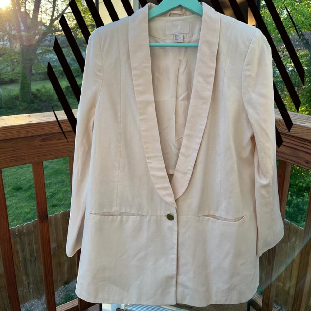 H&M blazer with built-in pockets